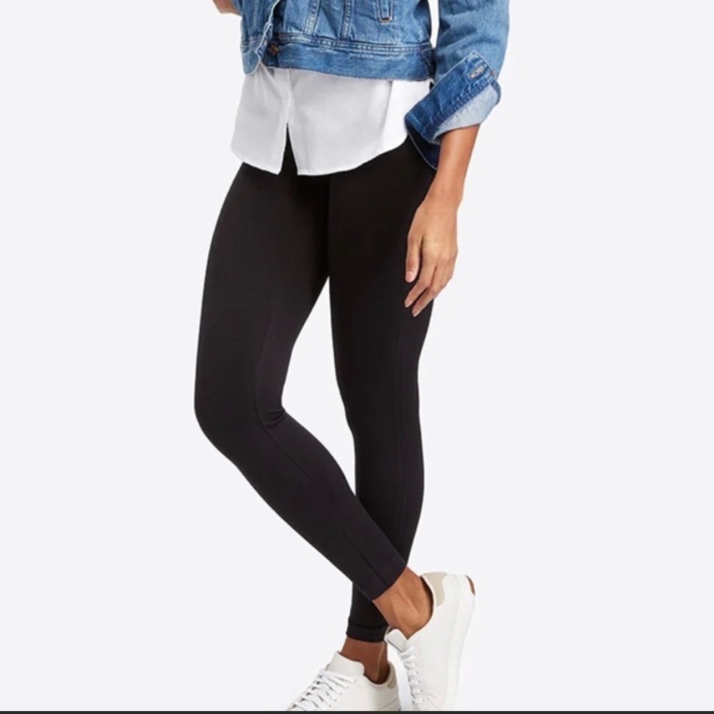 SPANX LOOK AT ME High-Waist Sz M Seamless Leggings